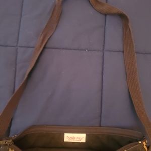 Vintage Doodle Bags Monkey and Palm Trees Purse